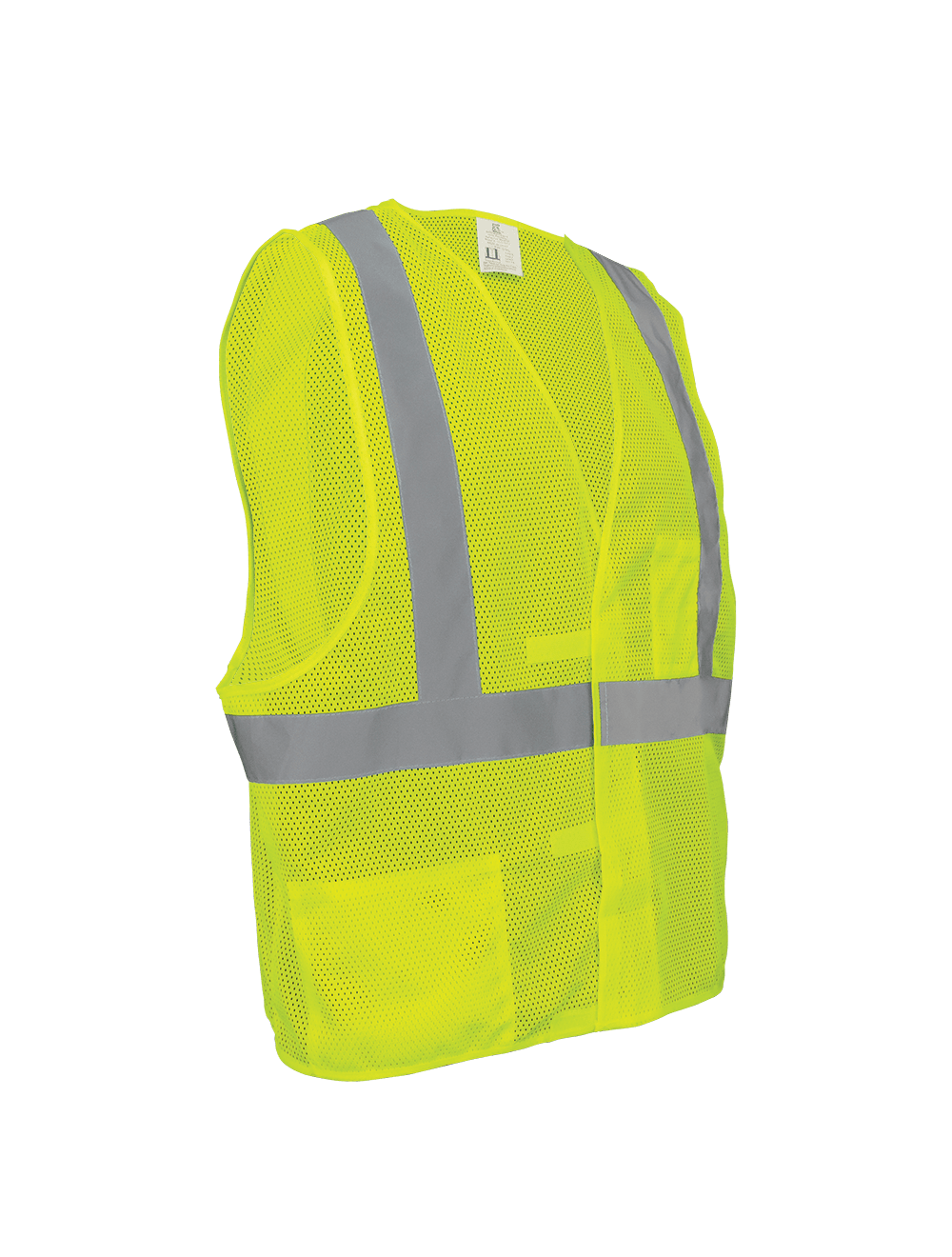 FrogWear® HV Lightweight Mesh Polyester Safety Vest - GLO-001V