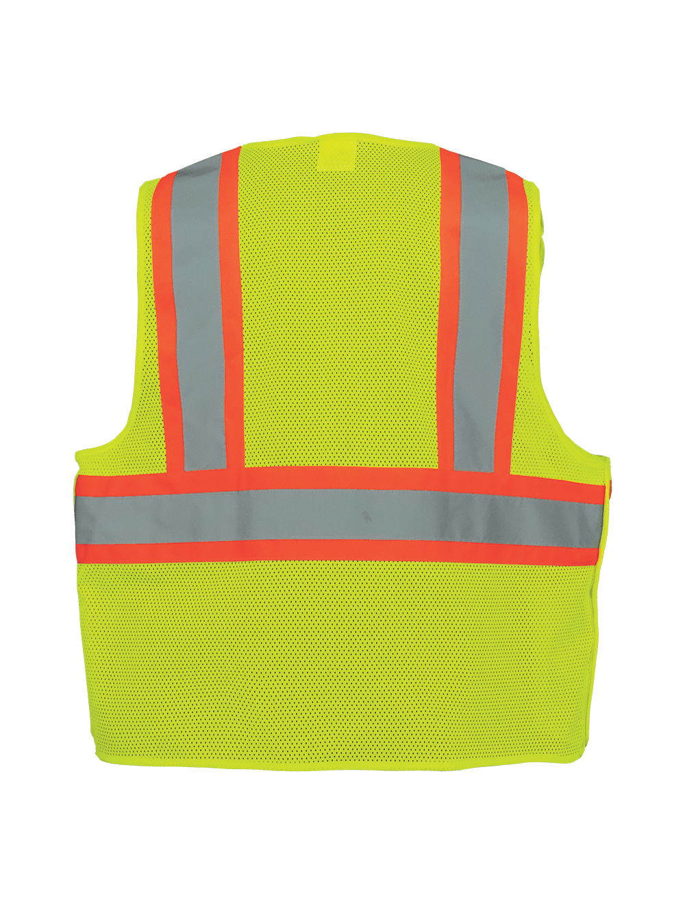 FrogWear® HV High-Visibility Polyester Breakaway Safety Vest - GLO-002BA