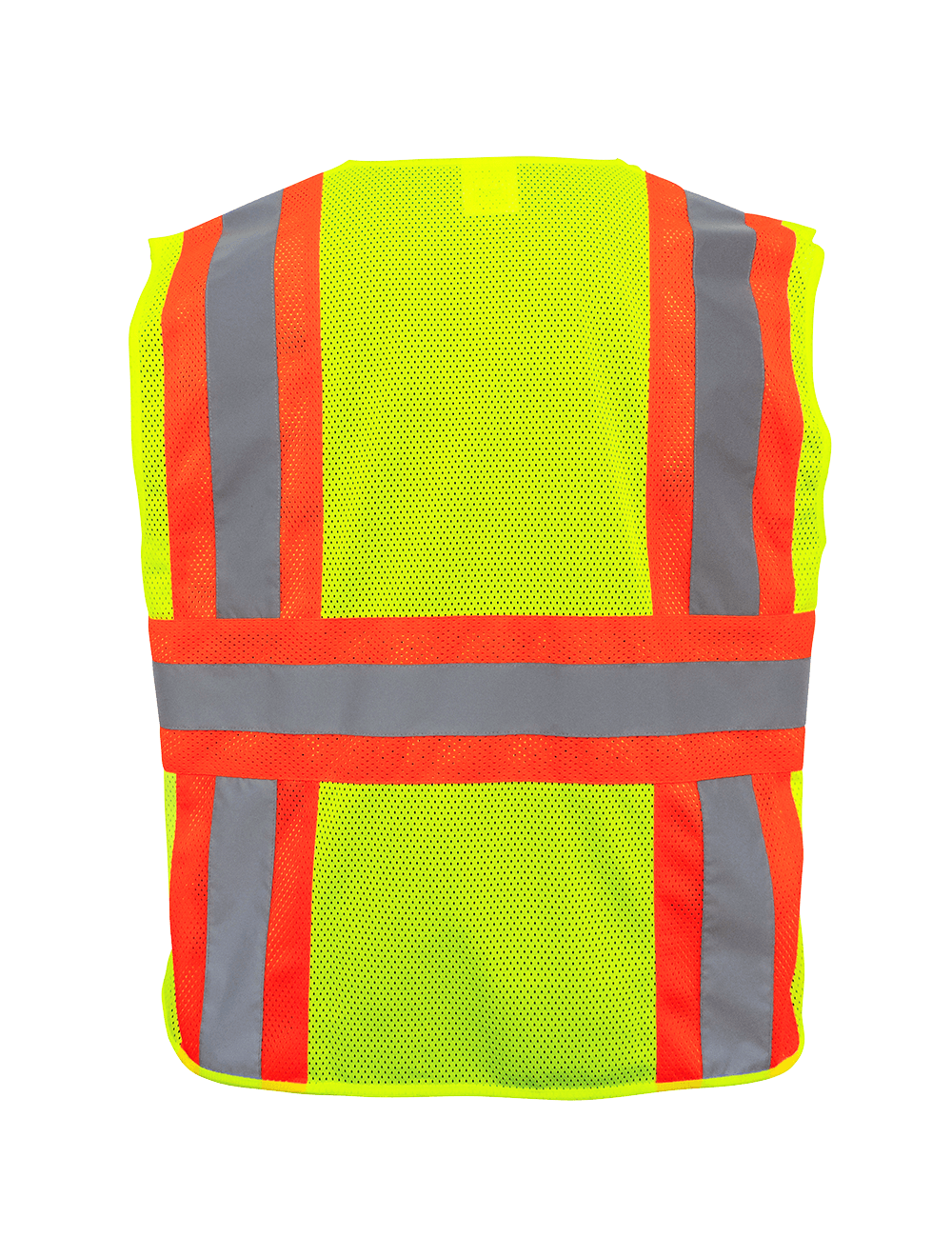 FrogWear® HV Mesh Polyester Surveyors Safety Vest - GLO-0036