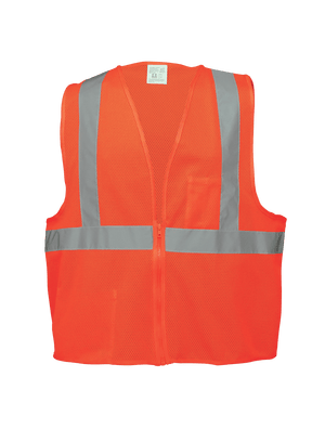 FrogWear® HV Lightweight Mesh Polyester Safety Vest - GLO-006