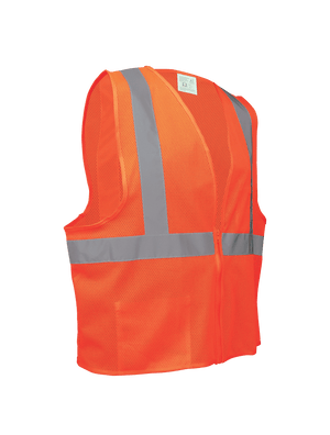 FrogWear® HV Lightweight Mesh Polyester Safety Vest - GLO-006