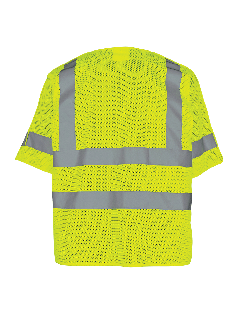 FrogWear® HV Lightweight Mesh Polyester Breakaway Safety Vest - GLO-011BA