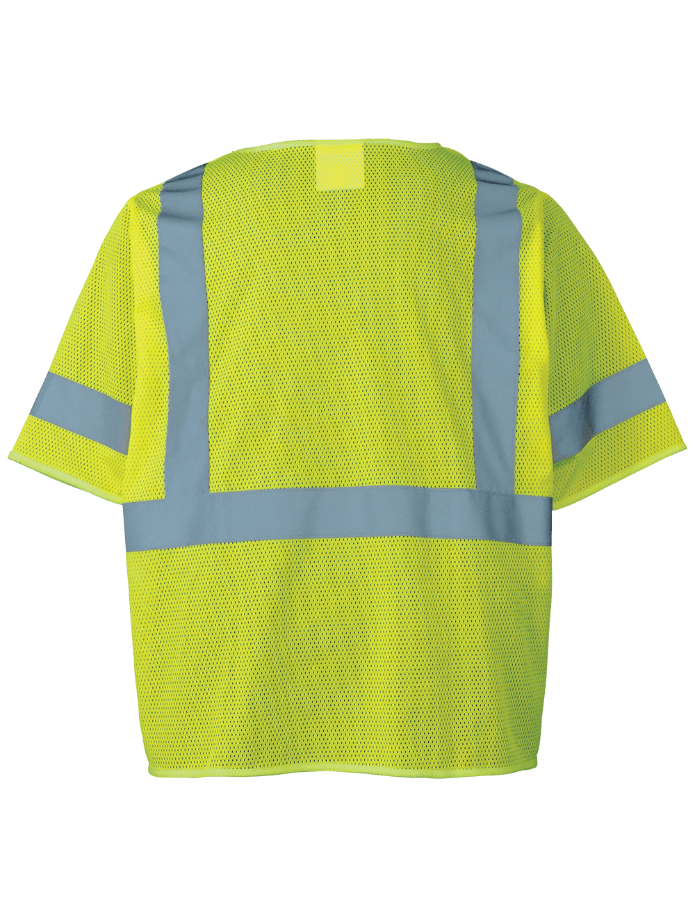 FrogWear® HV Self-Extinguishing High-Visibility Short-Sleeved Safety Vest - GLO-011FR