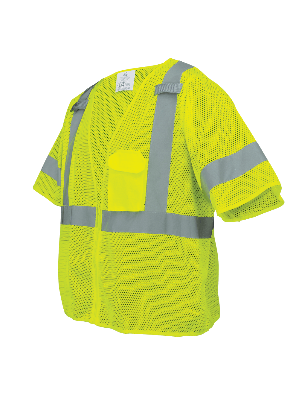 FrogWear® HV Mesh Polyester Short-Sleeved Vest - GLO-011
