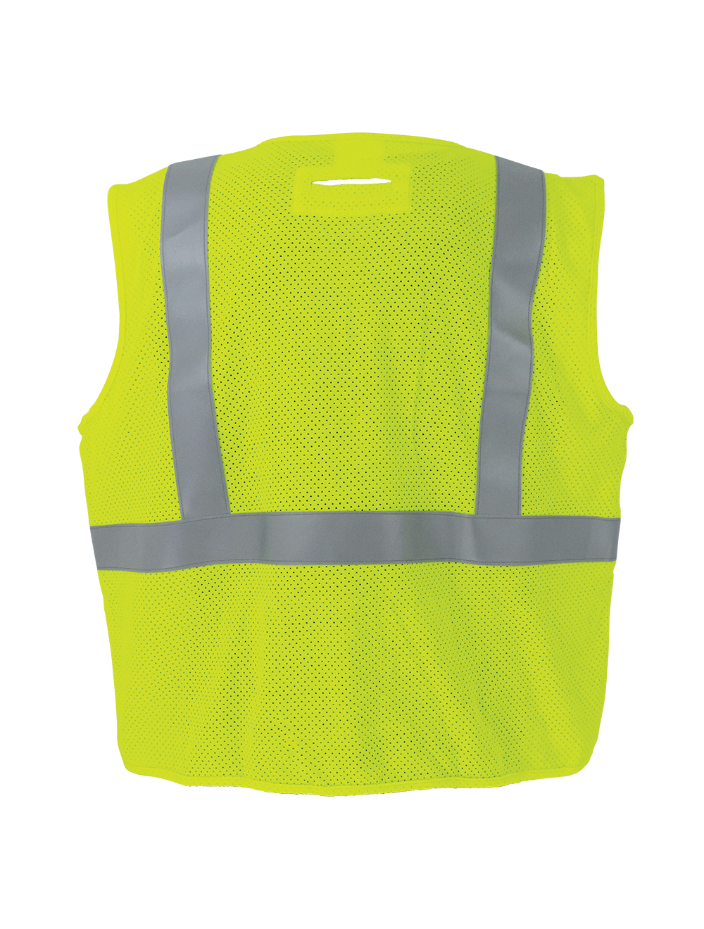 FrogWear® HV Flame-Resistant High-Visibility Yellow/Green Surveyors Vest - GLO-022FR