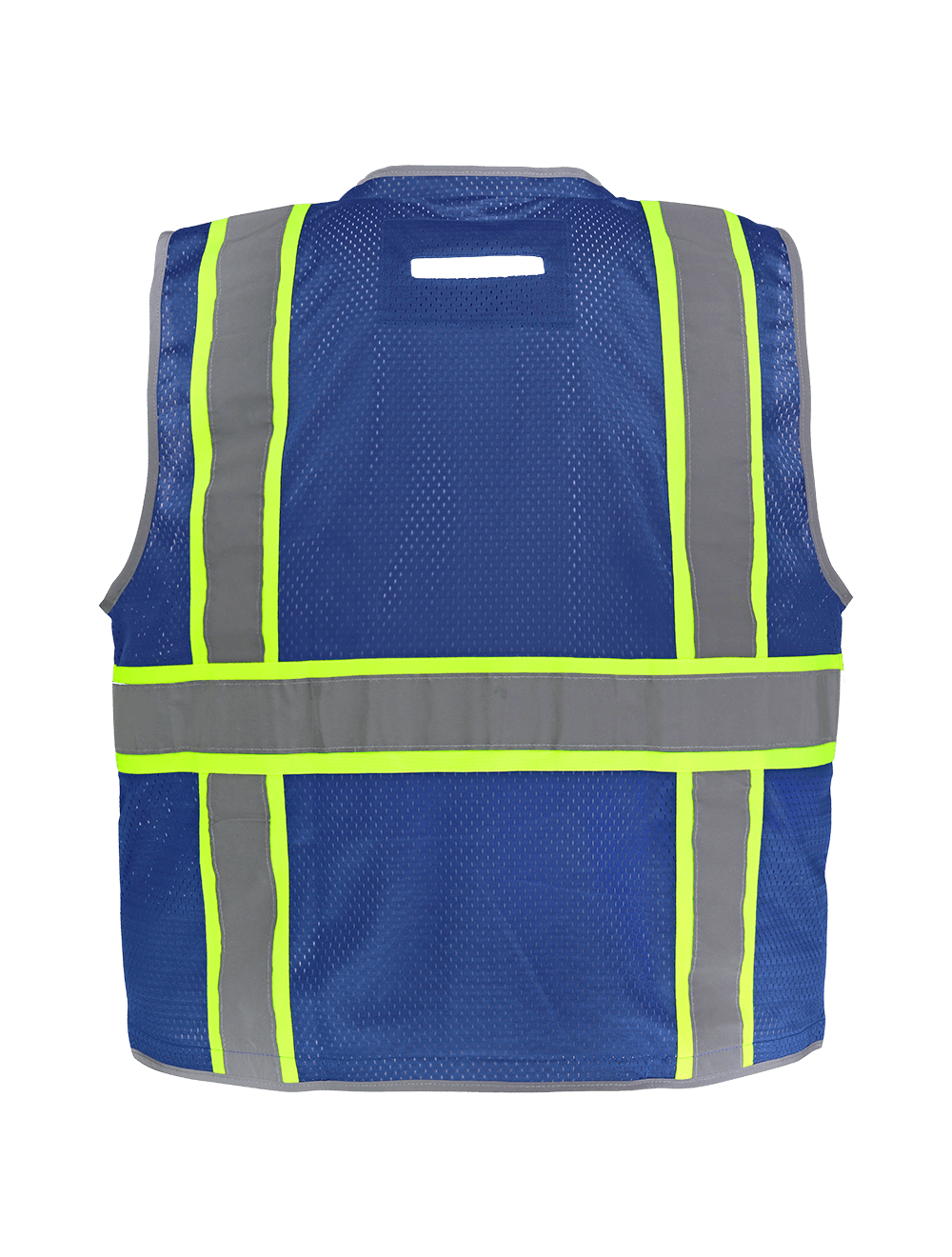 FrogWear® HV Blue Enhanced Visibility Surveyors Safety Vest - GLO-067B