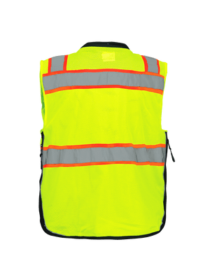 FrogWear® HV Premium High-Visibility Surveyors Safety Vest - GLO-099