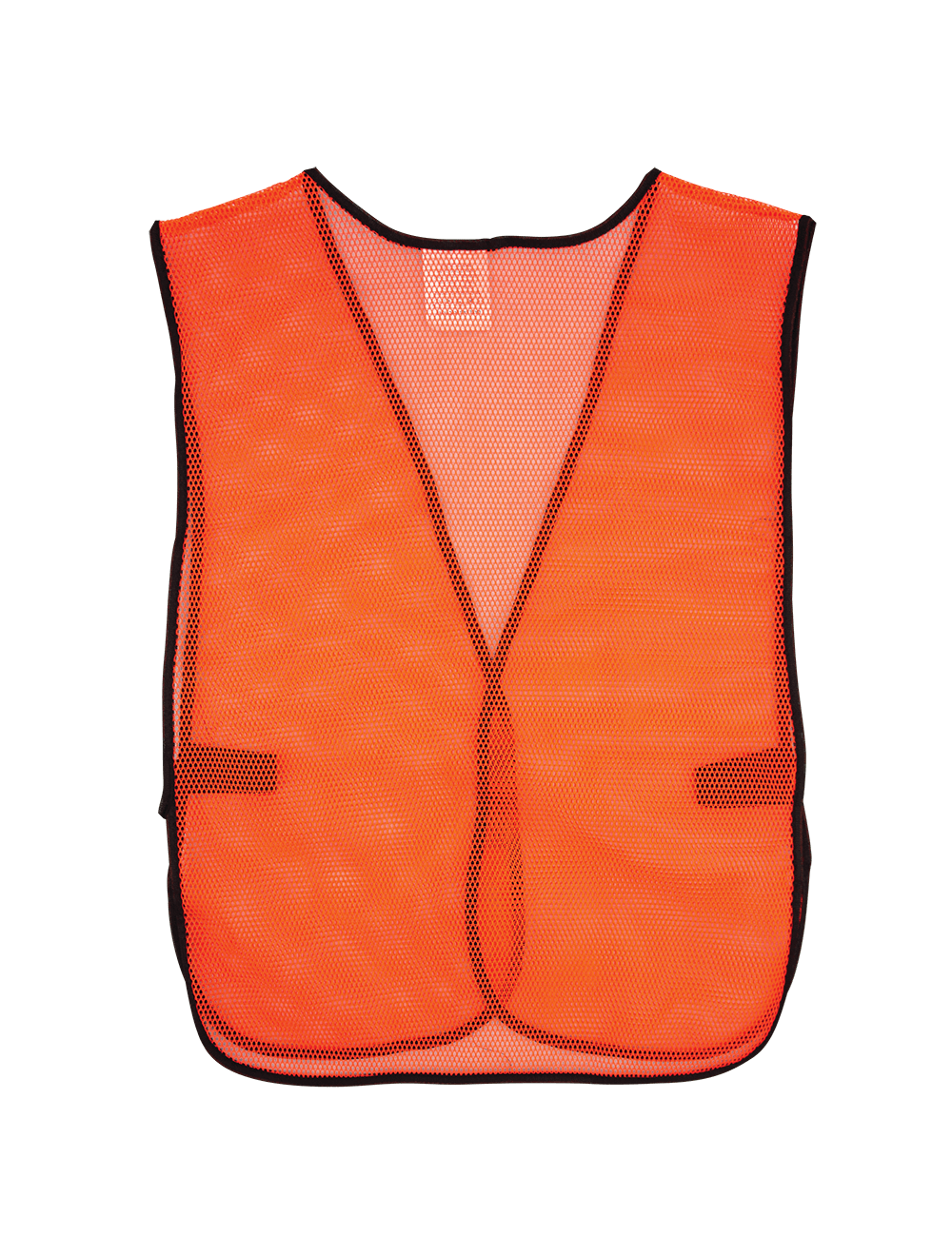 FrogWear® HV Enhanced Visibility Orange Economy Mesh Safety Vest - GLO-10-O
