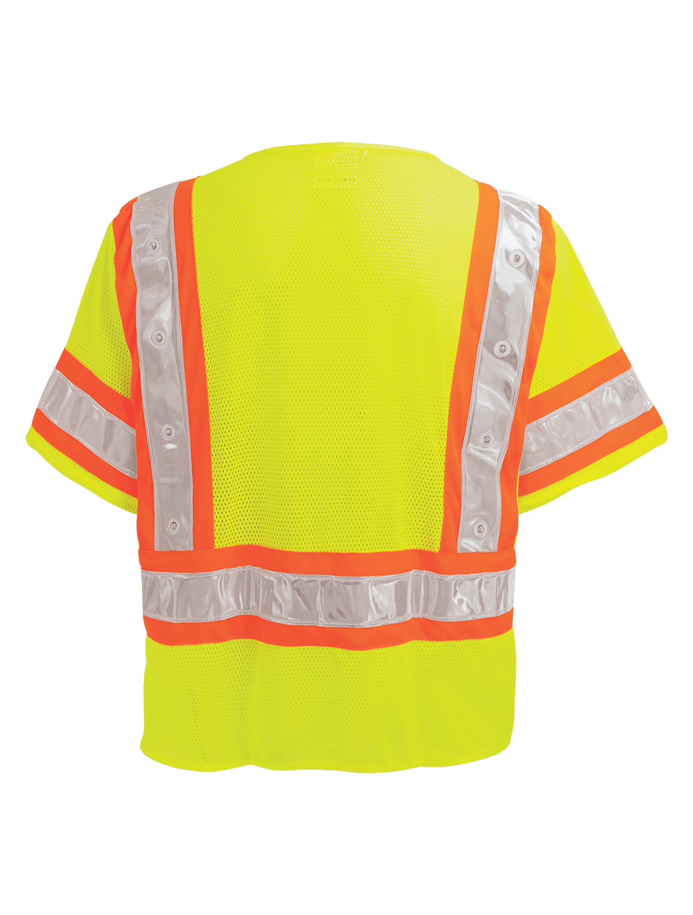 FrogWear® HV Lightweight Mesh Safety LED Vest - GLO-12LED