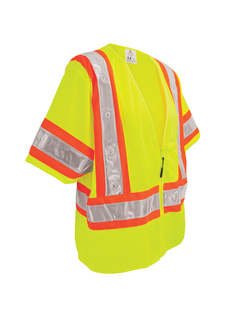 FrogWear® HV Lightweight Mesh Safety LED Vest - GLO-12LED