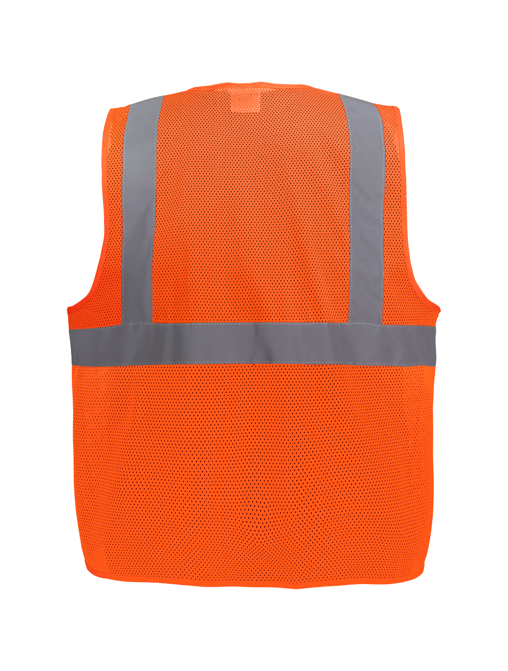FrogWear® HV High-Visibility Orange Lightweight Mesh Safety Vest, ANSI Class 2 - GLO-270