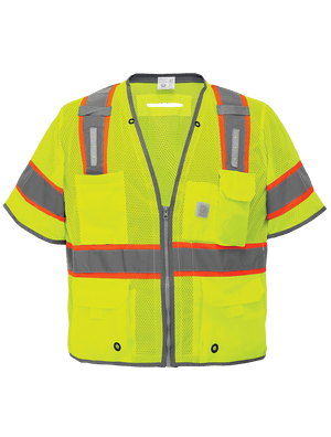 FrogWear® HV Premium Surveyors LED Safety Vest with Sleeves - GLO-315LED