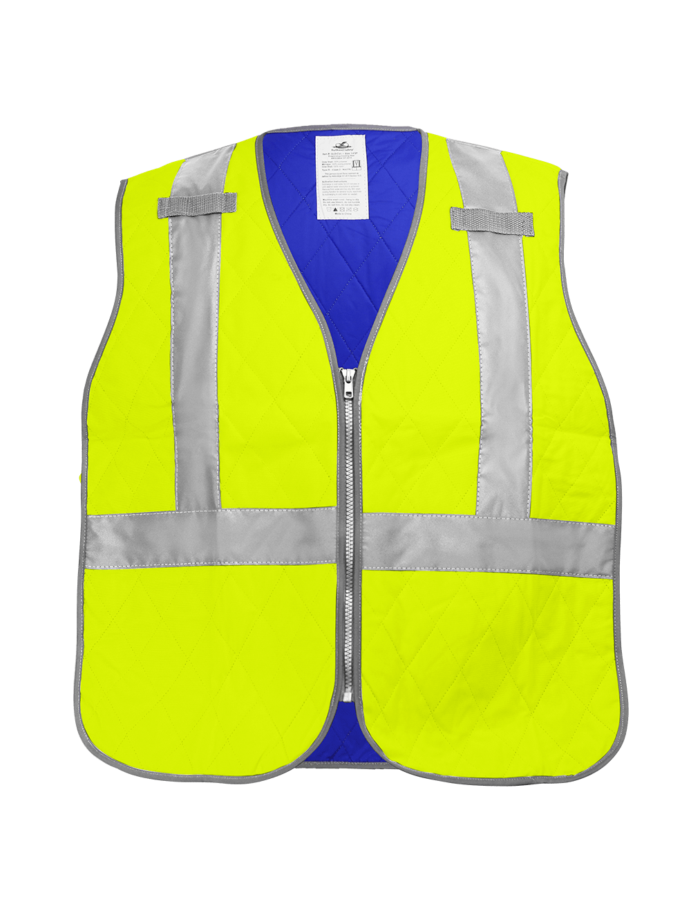Bullhead Safety® Premium High-Visibility Evaporative Cooling Vest - GLO-CV1