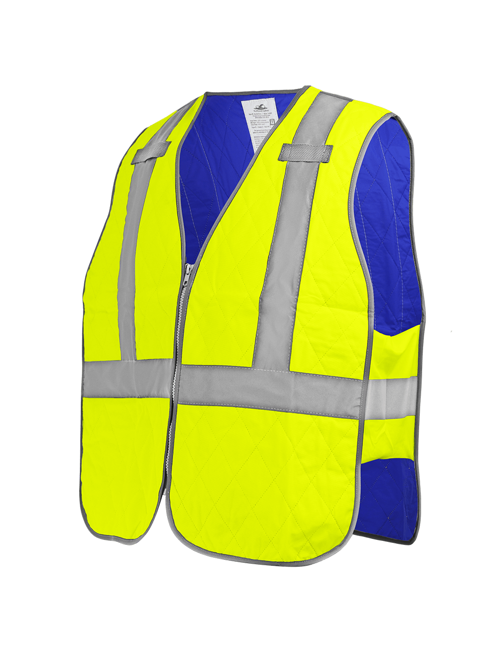 Bullhead Safety® Premium High-Visibility Evaporative Cooling Vest - GLO-CV1