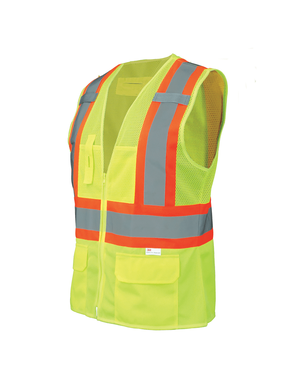 FrogWear® HV Women's Fit High-Visibility Surveyors Safety Vest - GLO-W0037