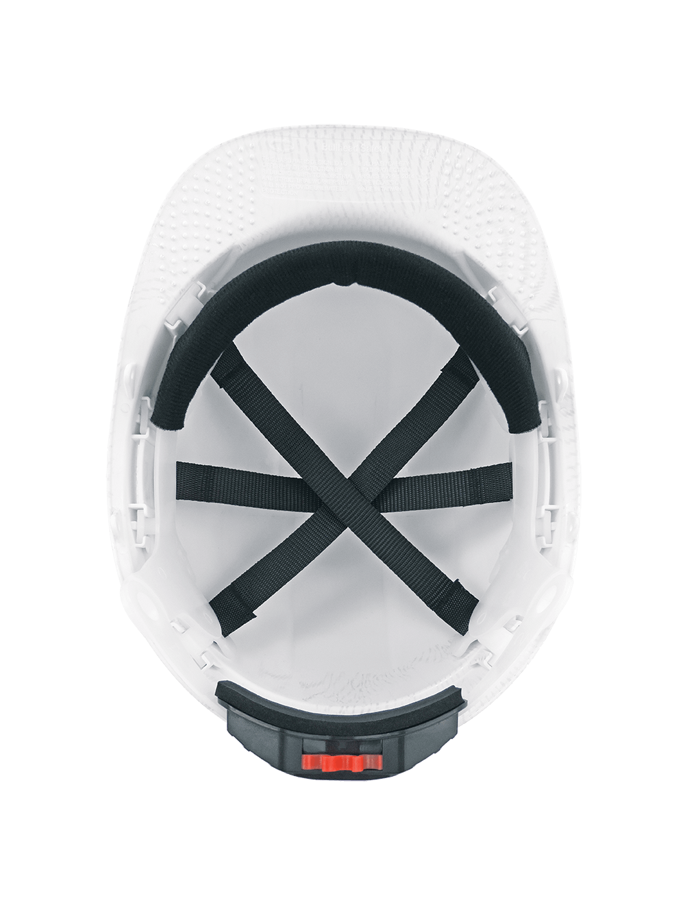 Bullhead Safety™ Head Protection Matte White Graphite Unvented Cap Style Hard Hat With Six-Point Ratchet Suspension - HH-C2-C