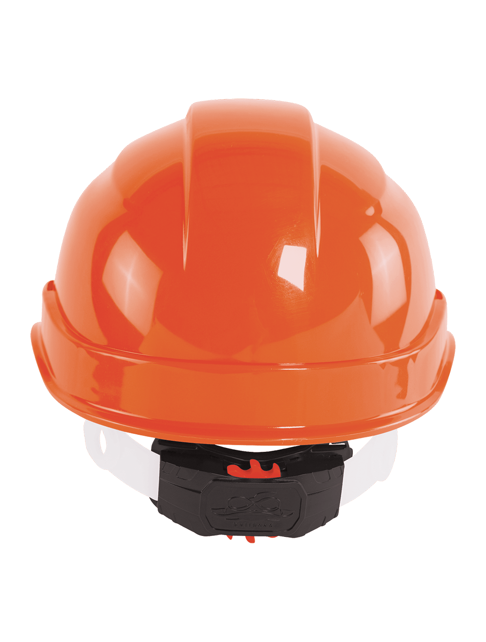 Bullhead Safety™ Head Protection Orange Unvented Cap Style Hard Hat With Six-Point Ratchet Suspension - HH-C2-O