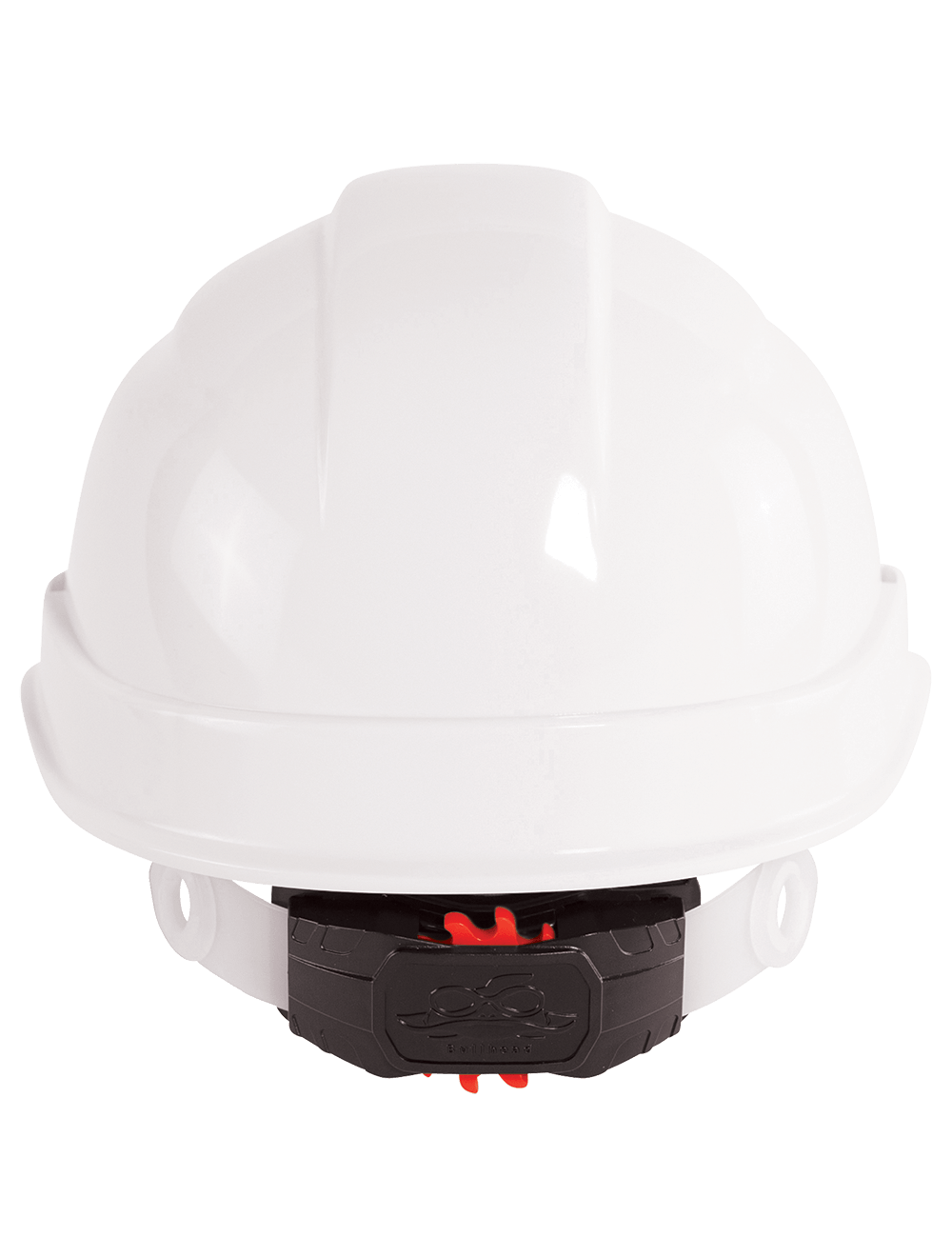 Bullhead Safety™ Head Protection White Unvented Cap Style Hard Hat With Six-Point Ratchet Suspension - HH-C2-W
