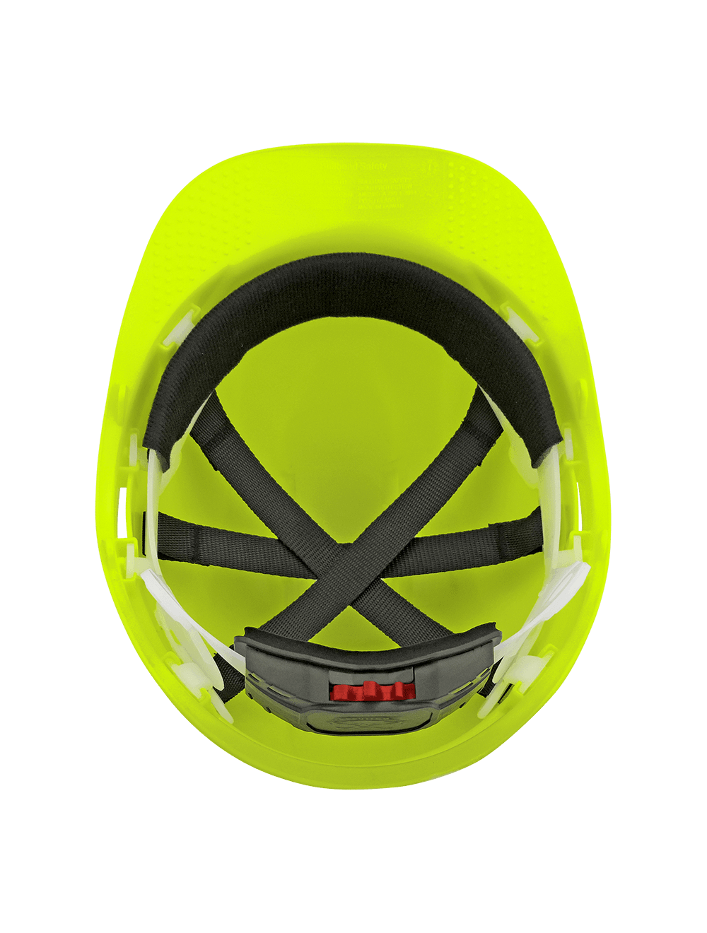 Bullhead Safety™ Head Protection High-Visibility Yellow/Green Unvented Cap Style Hard Hat With Six-Point Ratchet Suspension - HH-C2-YG