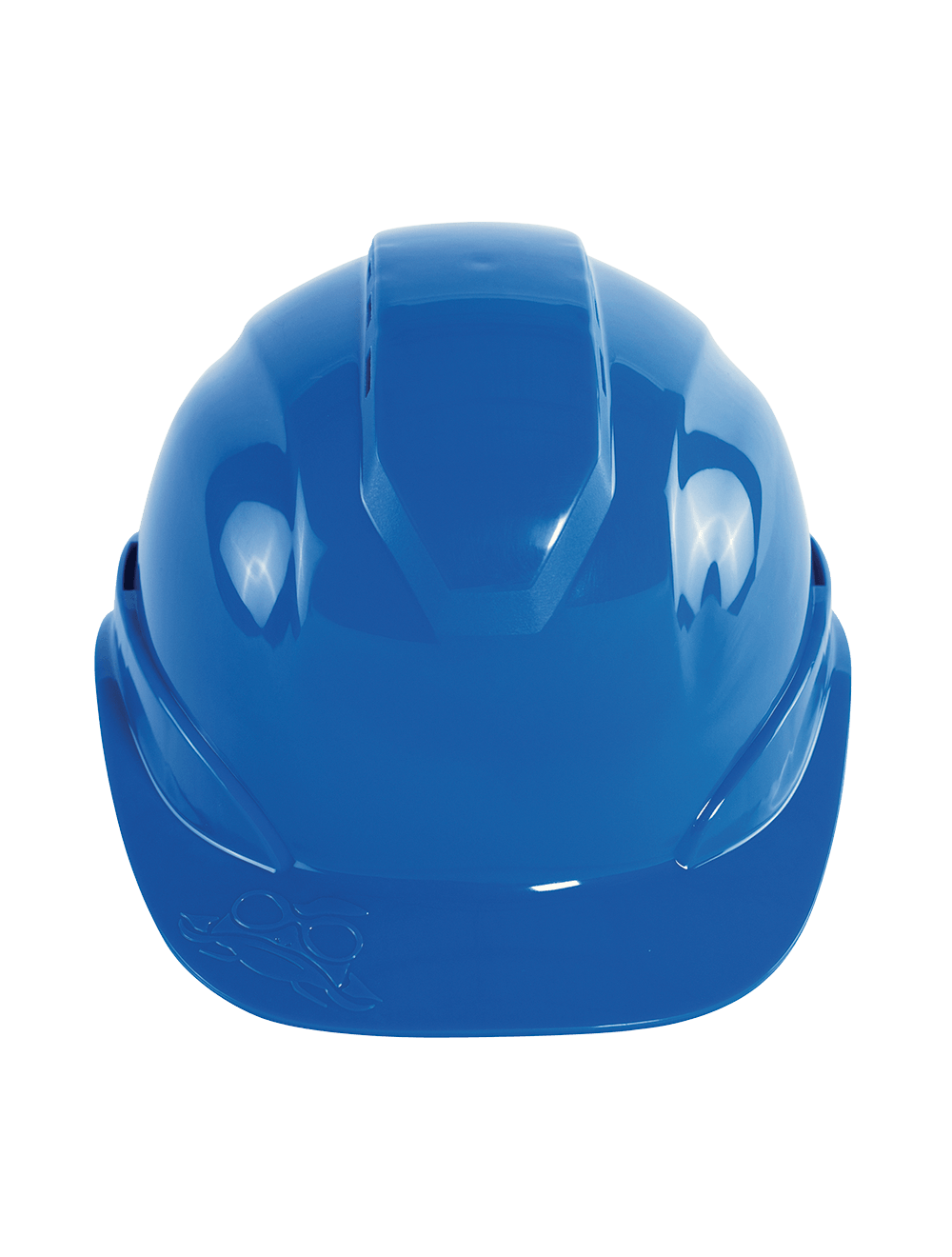 Bullhead Safety™ Head Protection Blue Vented Cap Style Hard Hat with Six-Point Ratchet Suspension - HH-C3-B