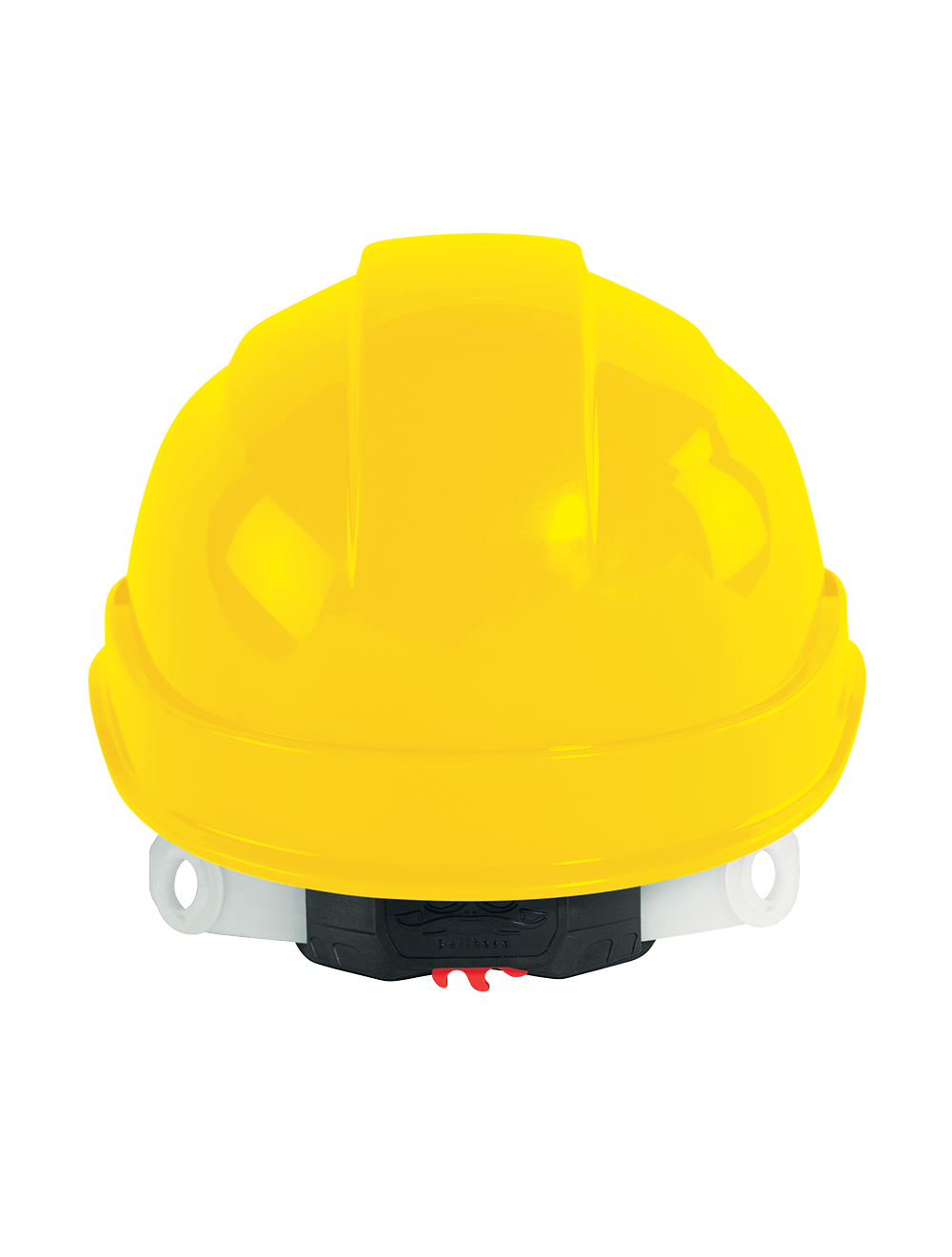 Bullhead Safety™ Head Protection Yellow Vented Cap Style Hard Hat With Six-Point Ratchet Suspension - HH-C3-Y