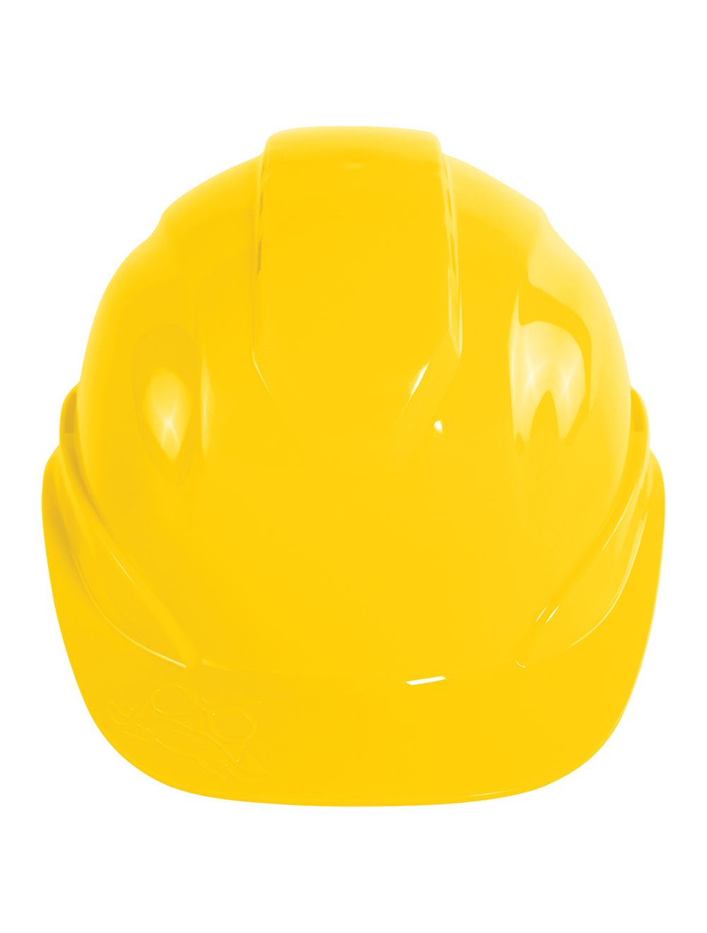 Bullhead Safety™ Head Protection Yellow Vented Cap Style Hard Hat With Six-Point Ratchet Suspension - HH-C3-Y