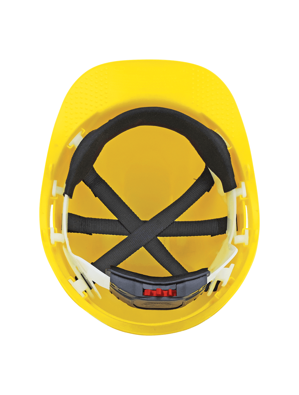 Bullhead Safety™ Head Protection Yellow Vented Cap Style Hard Hat With Six-Point Ratchet Suspension - HH-C3-Y