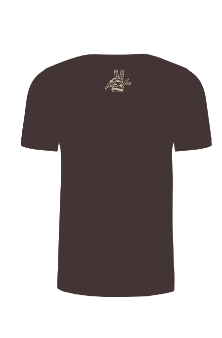 Brand Tee - Brown Heather