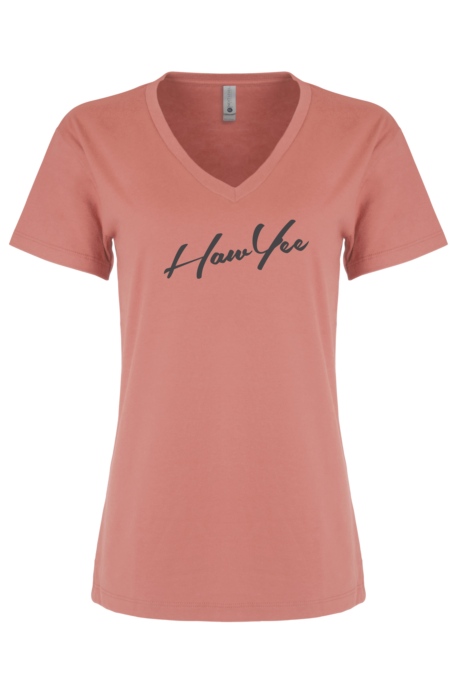Womens Premium Brand Tee - Desert Pink