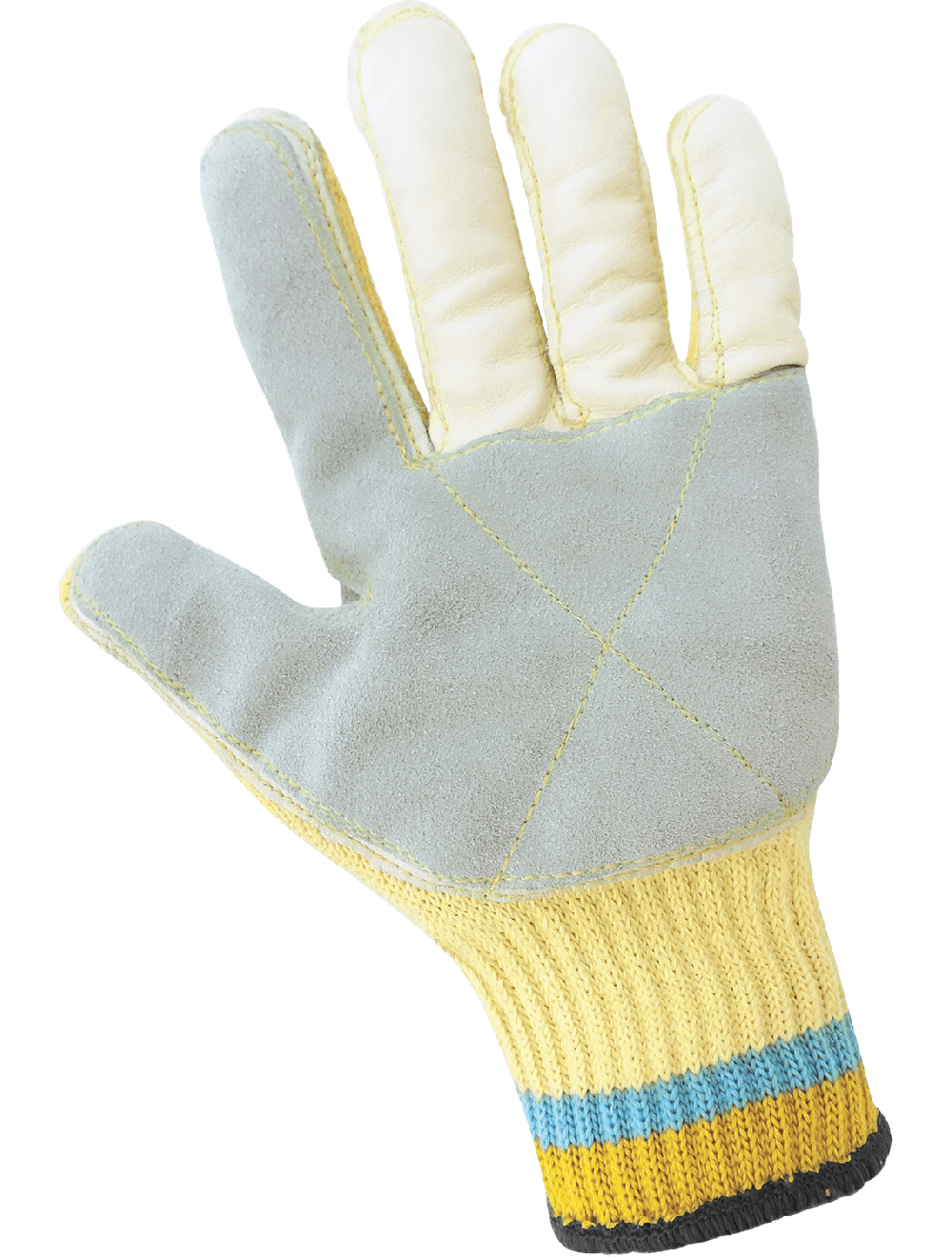 Samurai Glove® Heavyweight Seamless Cut, Abrasion, and Puncture Resistant Premium-Grade Double-Leather Palm Gloves - K300LF