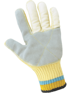 Samurai Glove® Heavyweight Seamless Cut, Abrasion, and Puncture Resistant Premium-Grade Double-Leather Palm Gloves - K300LF