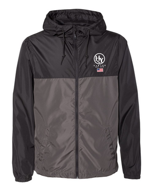 Windbreaker Black & Grey Branding Iron