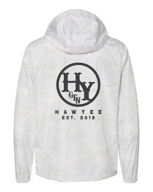 Windbreaker Branding Iron Snow Camo